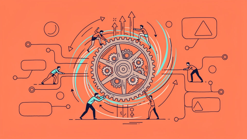 Koło zamachowe Twojego biznesu: Jak budować impet, który się sam napędza