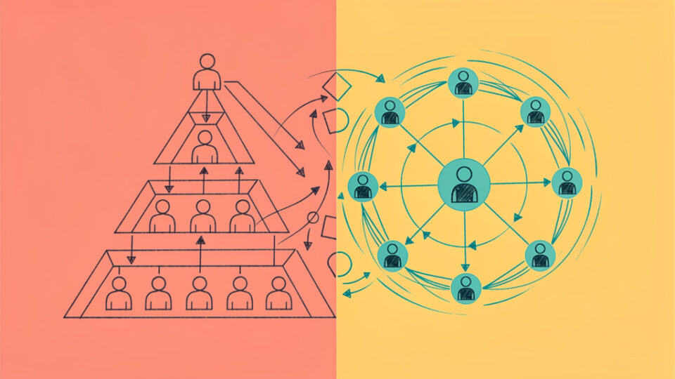 Przywództwo hierarchiczne vs. turkusowe: Co sprawdza się lepiej w 2026?